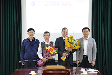 Meeting and saying goodbye to Associate Professor – Dr. Nguyen Dinh Viet and Associate Professor – Dr. Hoang Xuan Huan – Retired Senior Lecturer at the Faculty of Information Technology and enjoy the Social Insurance regime