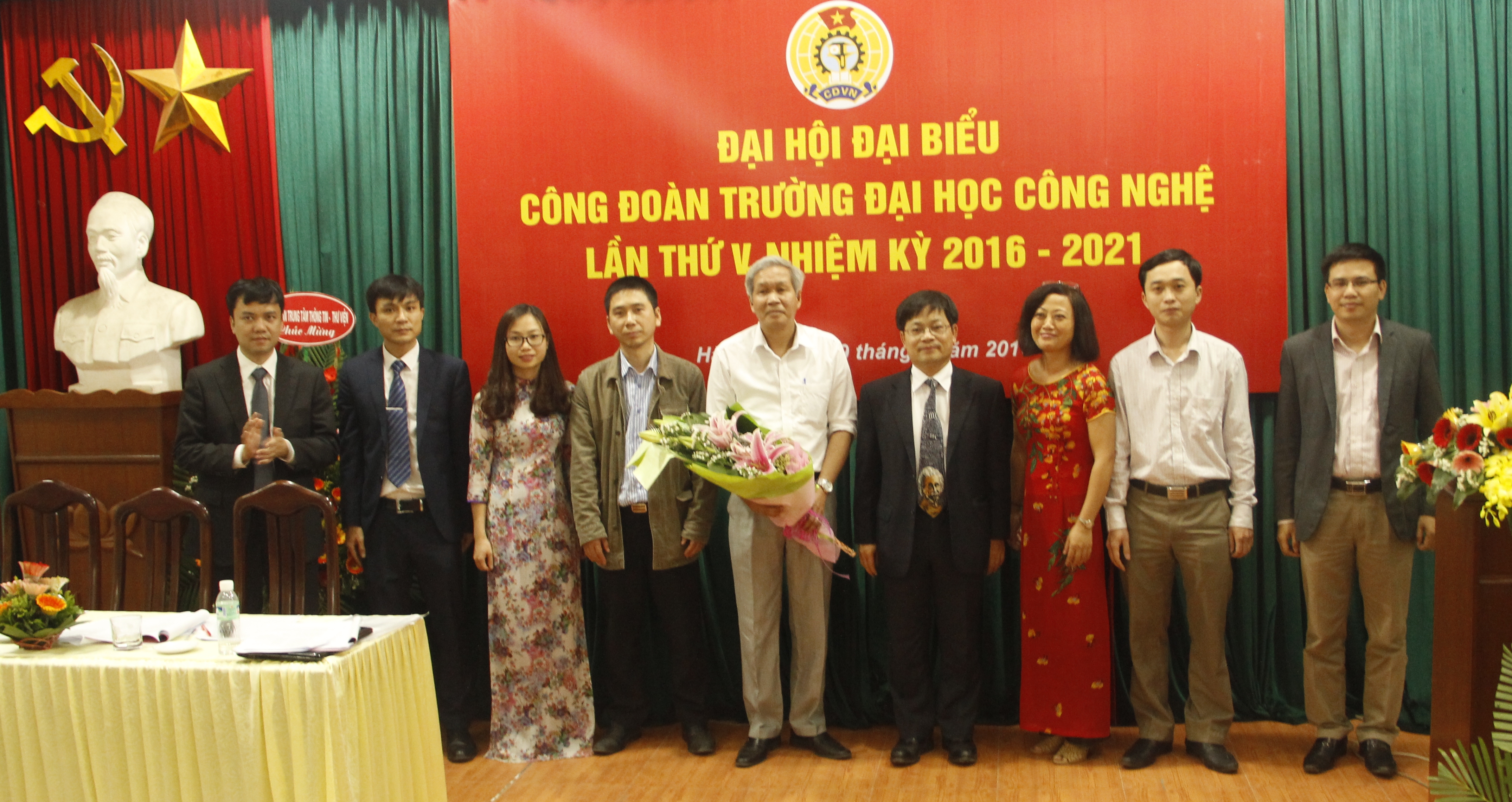 Đại hội đại biểu Công đoàn lần thứ V, nhiệm kỳ 2016-2021