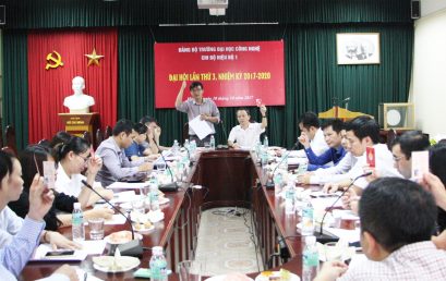 Đại hội Chi bộ Hiệu bộ 1 nhiệm kỳ 2017-2020