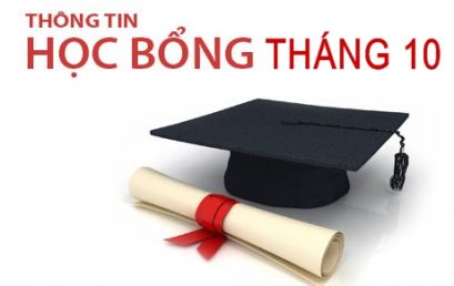 3 học bổng tháng 10 sinh viên không nên bỏ lỡ