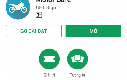 Motorsafe: Ứng dụng hỗ trợ người đi xe máy