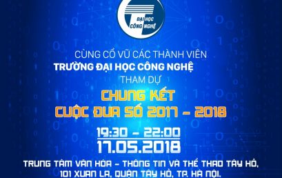 Trường Đại học Công nghệ lọt vào chung kết Cuộc Đua số 2018