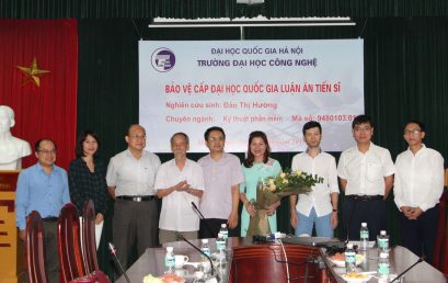 Lễ bảo vệ luận án tiến sĩ chuyên ngành Kỹ thuật phần mềm của Nghiên cứu sinh Đào Thị Hường