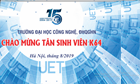 Tân sinh viên Khóa QH-2019-I/CQ (K64) ngày đầu tiên nhập học