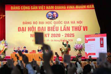 Đại hội đại biểu lần thứ VI Đảng bộ ĐHQGHN nhiệm kỳ 2020-2025: Đổi mới sáng tạo – Trách nhiệm quốc gia – Phát triển bền vững