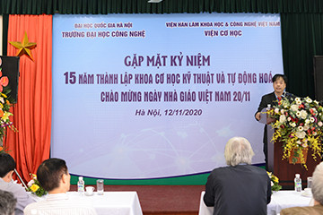 Khoa Cơ học kỹ thuật và Tự động hóa: Gặp mặt chào mừng ngày Nhà giáo Việt Nam và kỷ niệm 15 năm thành lập