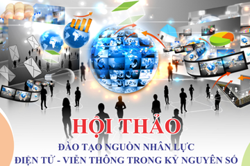 Thư mời tham dự Hội thảo “Đào tạo nguồn nhân lực Điện tử – Viễn thông trong kỷ nguyên số”