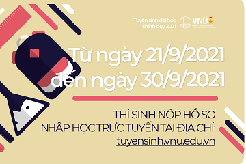 Hướng dẫn thủ tục nộp Hồ sơ nhập học trực tuyến cho sinh viên K66 (QH-2021) diện thi THPT