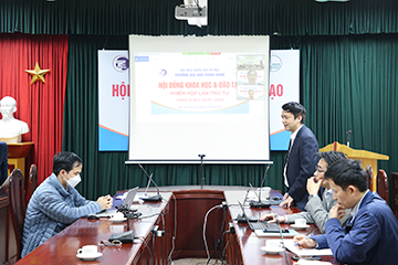 Hội đồng Khoa học và Đào tạo phiên họp lần thứ IV, nhiệm kỳ 2019-2024