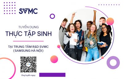 Chương trình Thực tập sinh kỳ hè 2022 của Samsung SVMC