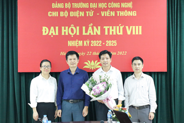 Chi bộ Điện tử viễn thông tổ chức thành công Đại hội nhiệm kỳ 2022-2025