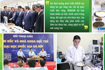 Khoa học, công nghệ và đổi mới sáng tạo là động lực phát triển của ĐHQGHN